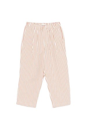 antaloni a righe marrone e bianco ZHOE & TOBIAH KIDS | STZ5340